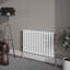 Ipolito Single Panel D-Shape Horizontal Designer Radiator-329394865-329394877
