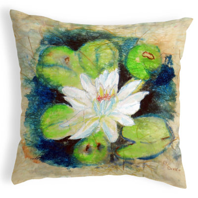 Outdoor Reversible Throw Pillow
