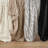 3-Piece King  soft Faux Fur Ribbed Comforter Set,Ivory