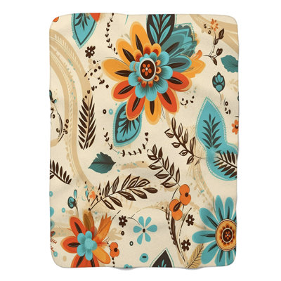 Boho Hues - 1 Piece Premium Blanket