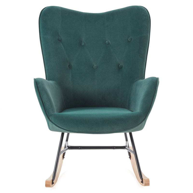 Chaise berçante Jamaia, Vert