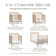 Winston 4-in-1 Convertible Mini Crib