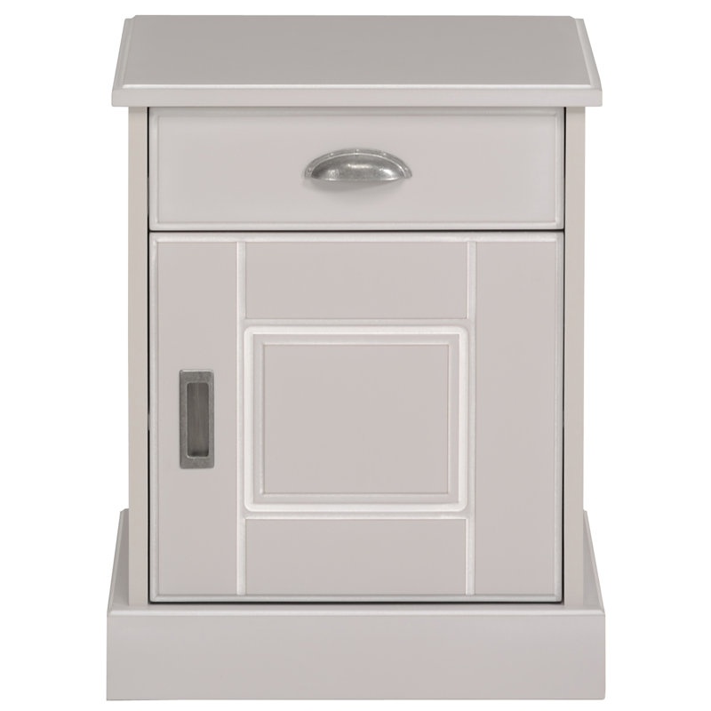 16.9'' W Particle Board / Chipboard Nightstand