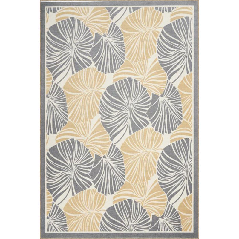 Tapis à motif géométrique à rayures, Sous-tapis rectangulaire de 3 pi 3 po x 4 pi 11 po