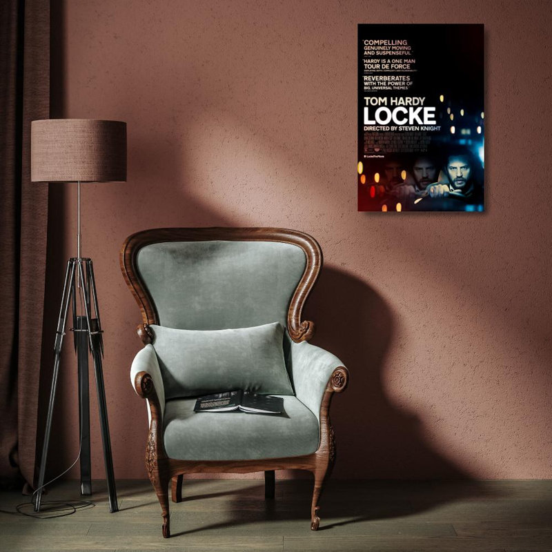 Locke, 18" H x 12" W