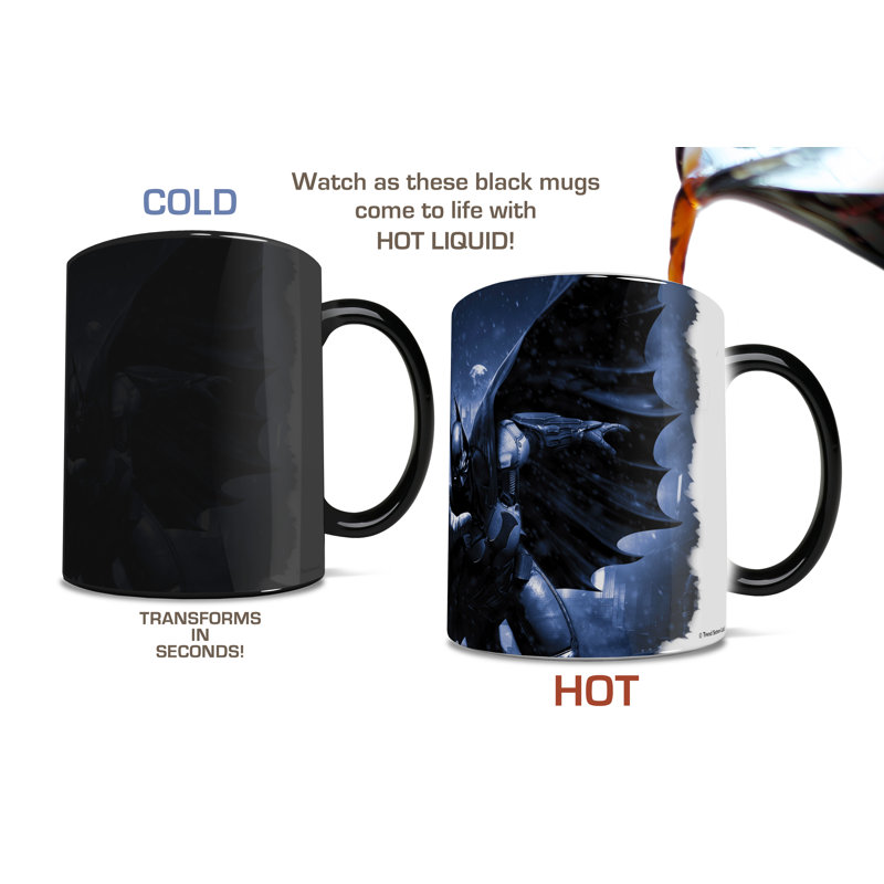 Batman Arkham Origins (Batman) Morphing Mugs Heat-Changing Drinkware - 11oz