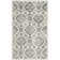 Tapis gris à motif floral Joana