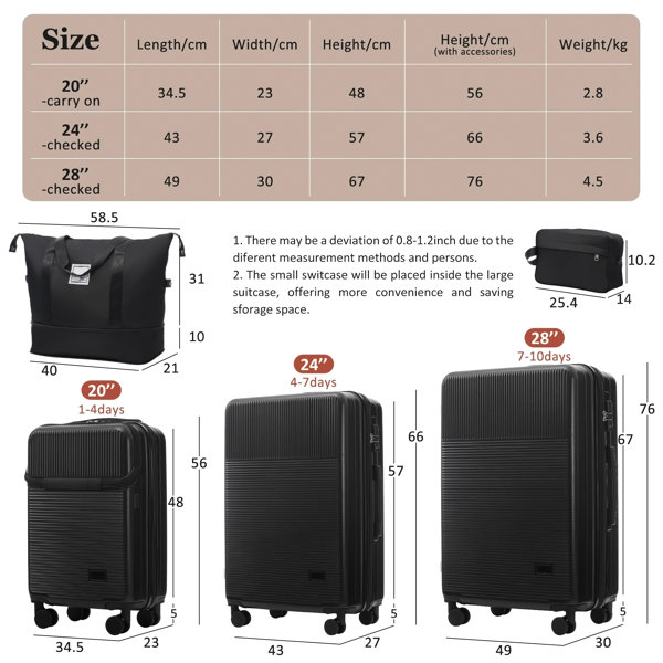 Dimensions du produit