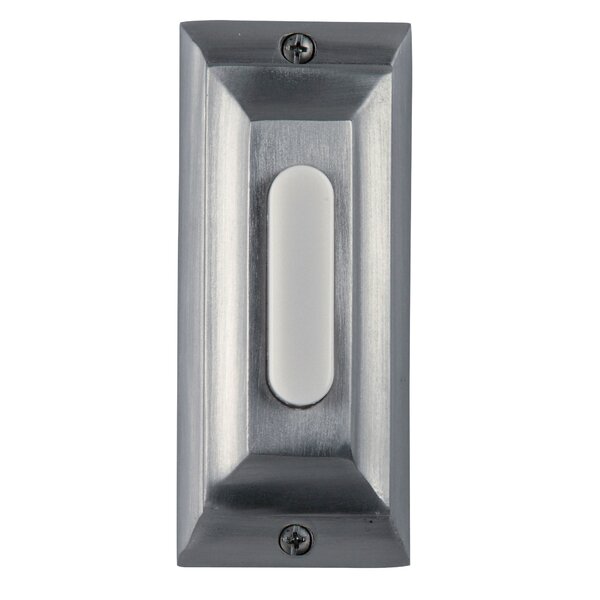 Red Barrel Studio® Antique Pewter Push Button Doorbell & Reviews | Wayfair