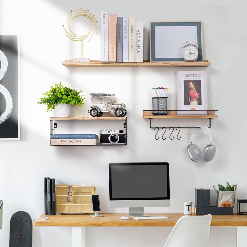 Platten 4 Piece Floating Shelf