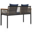 Poly Rattan Outdoor Bench-1324912485-1324912487