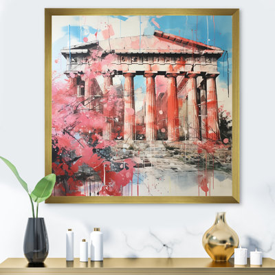 Ancient Ruins Athens  I - Athens Wall Art