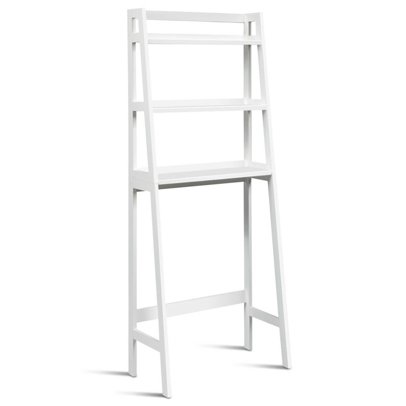Étagère Swigert H 65 po x l 25 po x P 12 po, Blanc