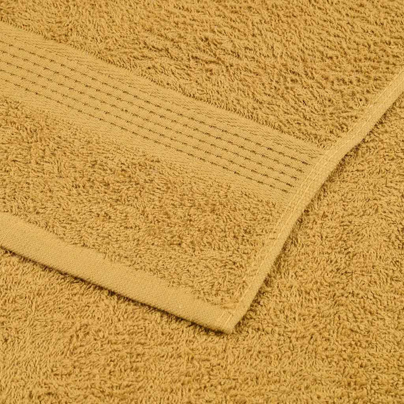 Saskya 100% Cotton Bath Towel, Gold