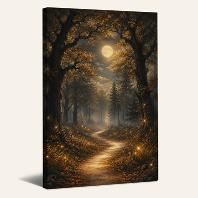 Toile de lune au clair de lune