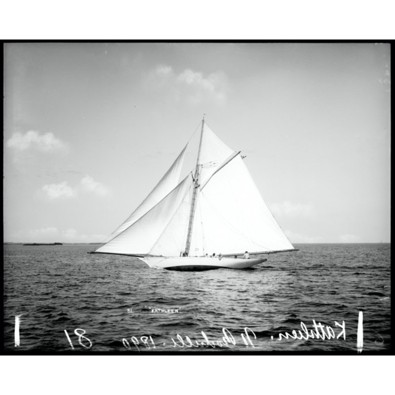 Open Seas 3 Print by THE Studio, 20" H x 24" W, Maple Framed