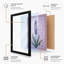 Purple Mosaic Botanical - Framed Print-1005379185-1005379191
