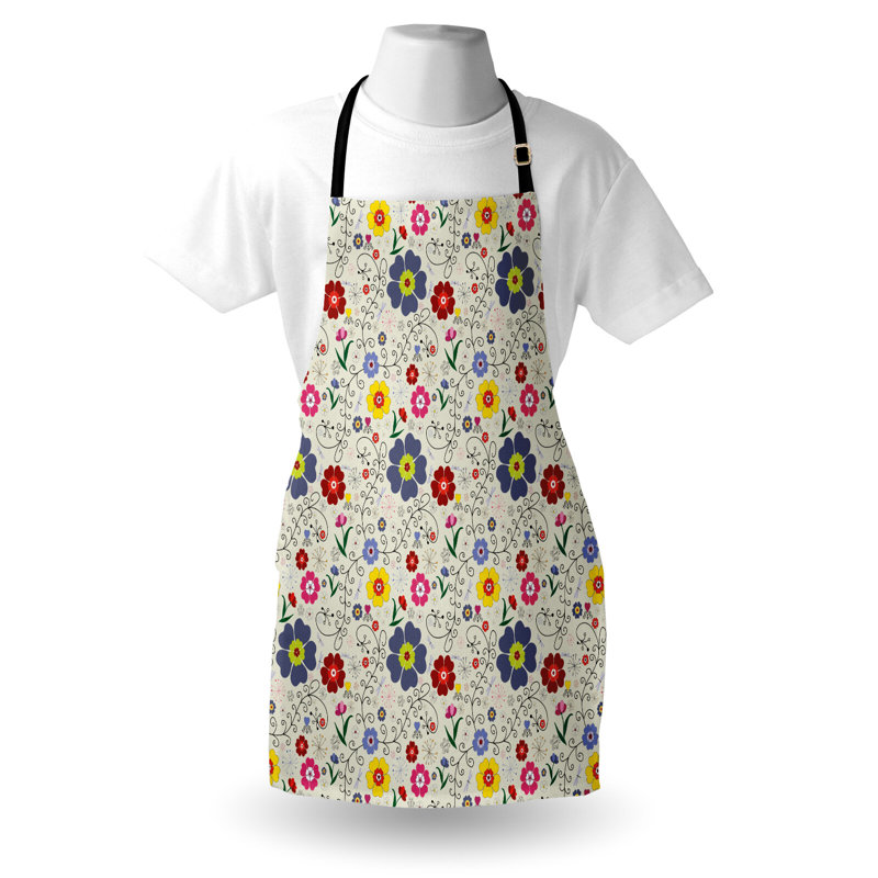 Tablier floral
