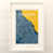 Bleu / Jaune