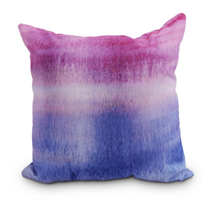 Harvest Abstract Outdoor Reversible Throw Pillow