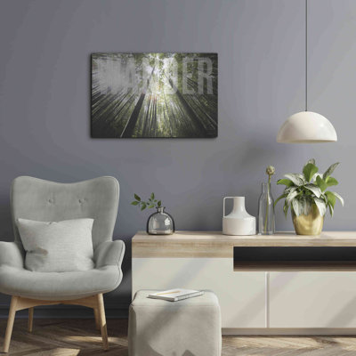 Art mural en métal «Wander» par Susan Ball, Millwood Pines, 24 po x 16 po