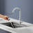 Pull Down Single Handle  Kitchen sink Faucet in Chrome-111996125