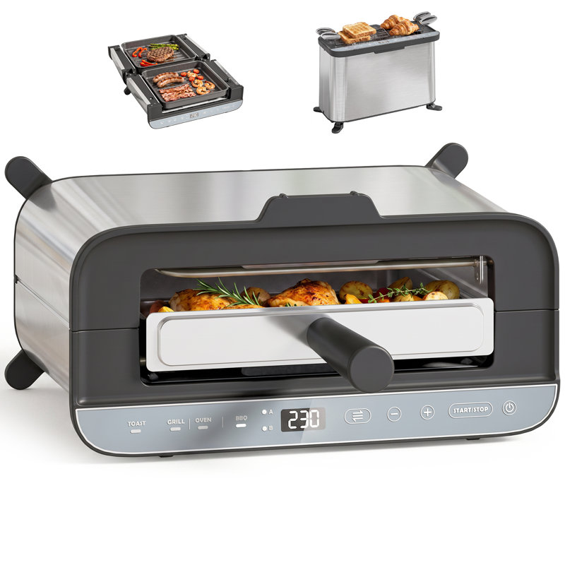 HOMCOM Toaster Oven