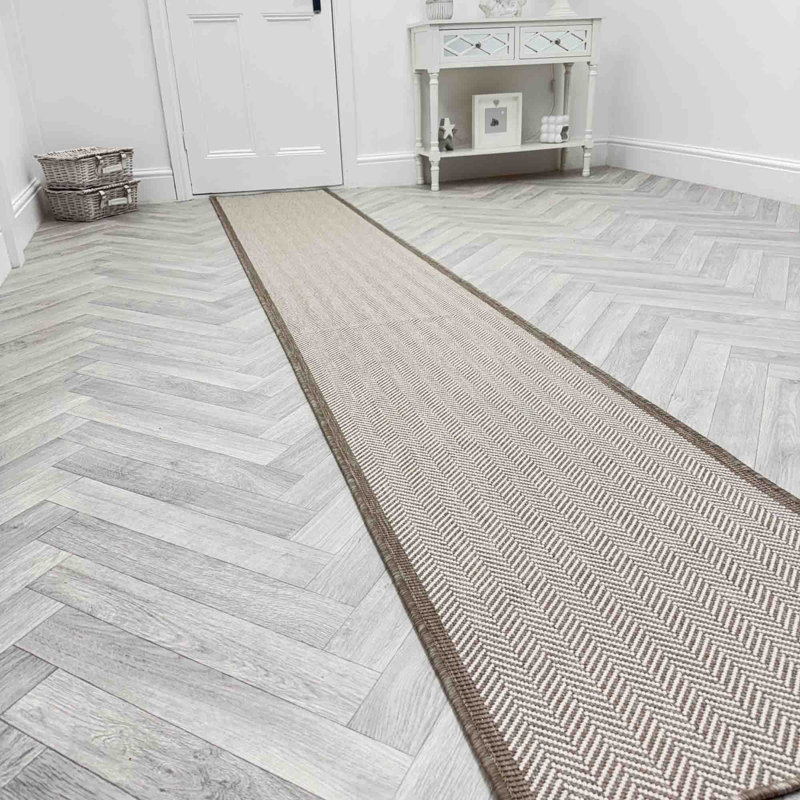 Runner Geometric Flatweave Indoor / Outdoor Area Rug, Runner 60 x 210 cm