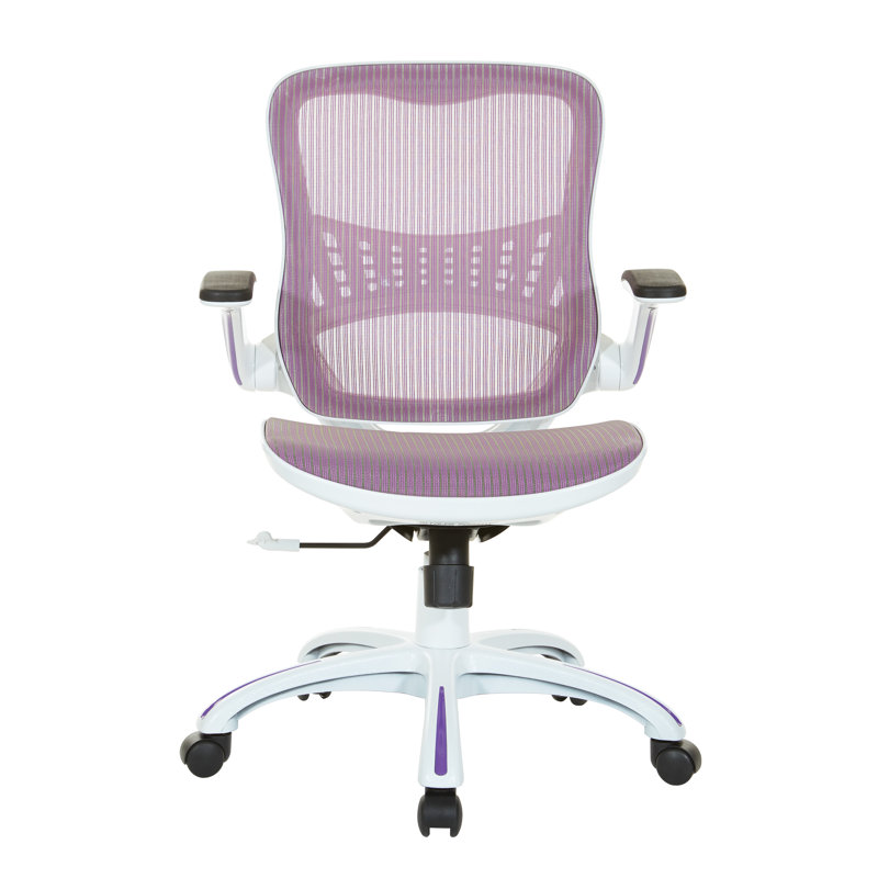 Chaise de travail en filet , Mauve