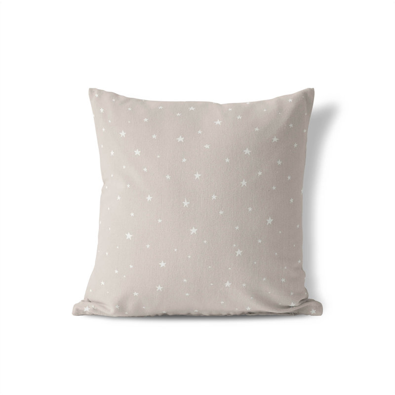Coussin Vast Sky, Taupe, H 20 po x l 20 po