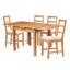 4 - Person Solid Oak Dining Set-88730577