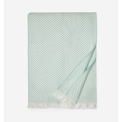 Costa Chevron Cotton Throw Blanket