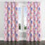 Rideaux Boho - Rideau à œillets orange Baldina - 1 panneau-1218072298-1218072296