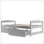 Lit plateforme simple avec deux tiroirs-115693396