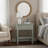 Finley 1-Drawer Storage Nightstand - Antique Gray-556421535