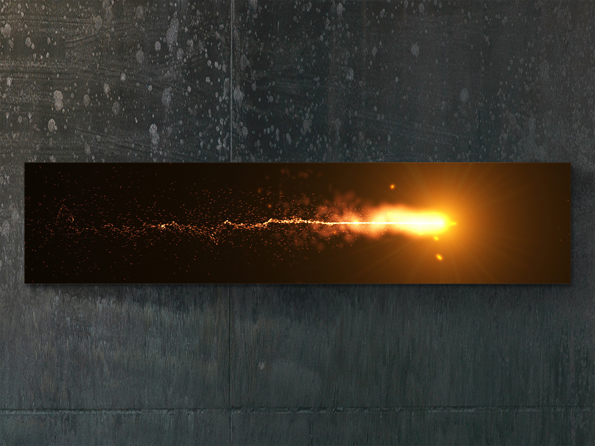 Heat Storm 750 Watt 16x72 in Radiant Wall Mounted Glass Heater Electric ...