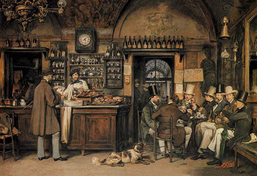 Alehouse, reproduction d’art, H 44 po x l 66 po x P 1,5 po
