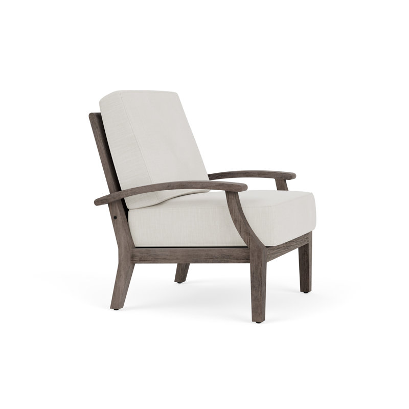 Frontier Outdoor Lounge Chair, Bark, Wayfarer Dune