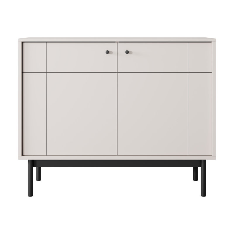 Japandies 103.5cm Sideboard, Beige