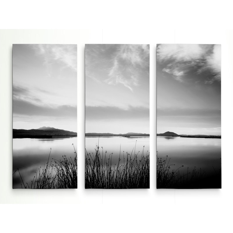«Bear River at Dusk», reproduction de photo à multiples images sur toile tendue, 24 po x 36 po