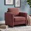 Upholstered Armchair with Cushion-289034336