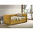 Luxurious 1Pc Modern Daybed Pull Out Trundle Button Tufted Nailhead Trim Bedroom Living Room Furniture Oatmeal Finish-1373241393