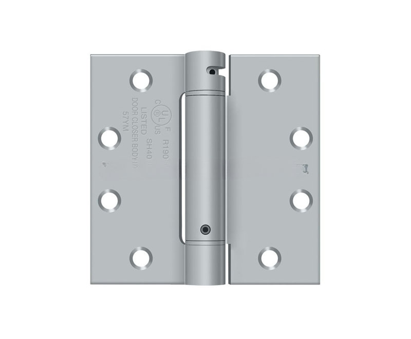 Steel Hinge, Brushed Chrome