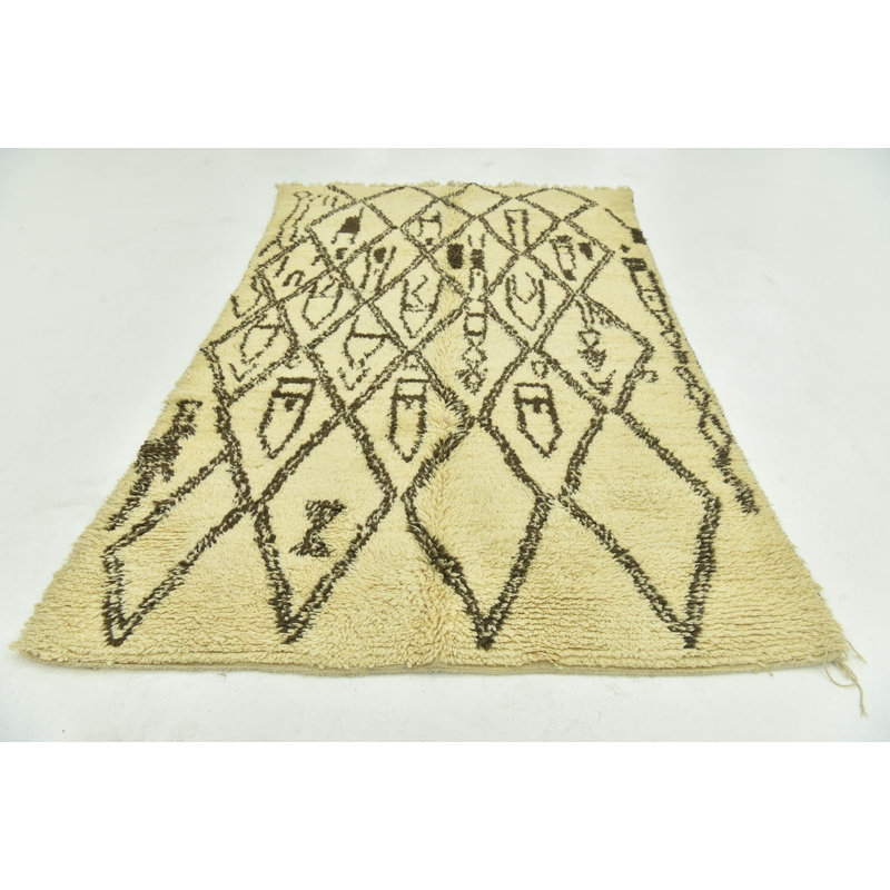 Tapis brun clair Parra