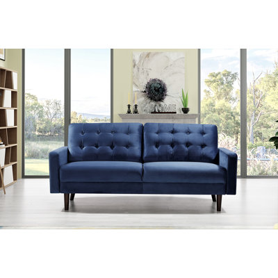 Brien 74.8 " Velvet Sofa