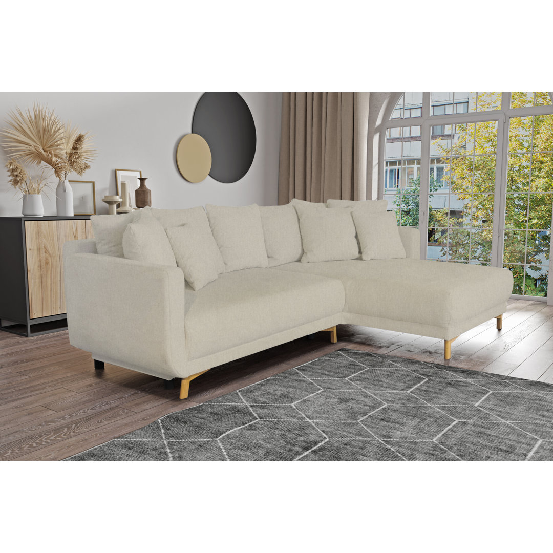 Ecksofa Cece mit Bettfunktion