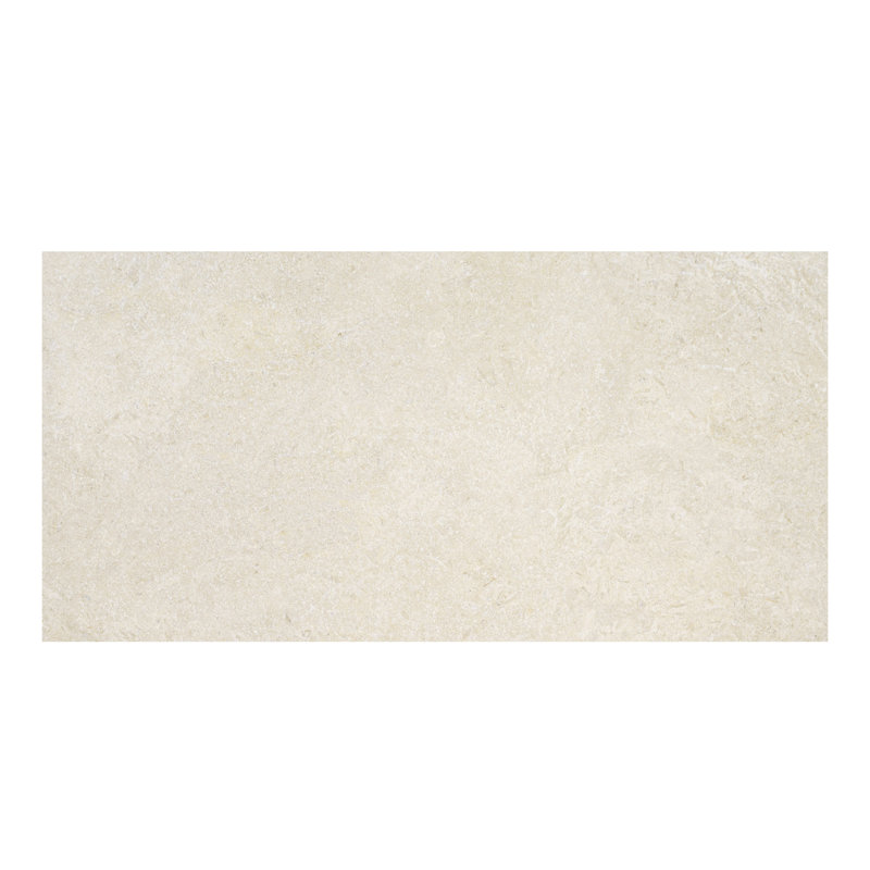Westvale Shell 18 in. x 36 in. Matte Porcelain Stone Look Floor and Wall Tile, Shell, 18" x 36"