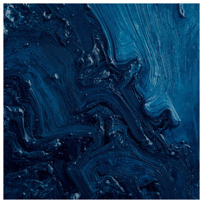 Couvertures bleues à tourbillons abstraits