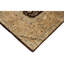 Hand Knotted Wool Area Rug in Brown/Gold