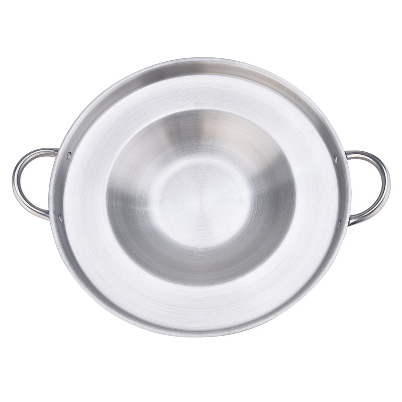 Wok en acier inoxydable 15,7 po ARC